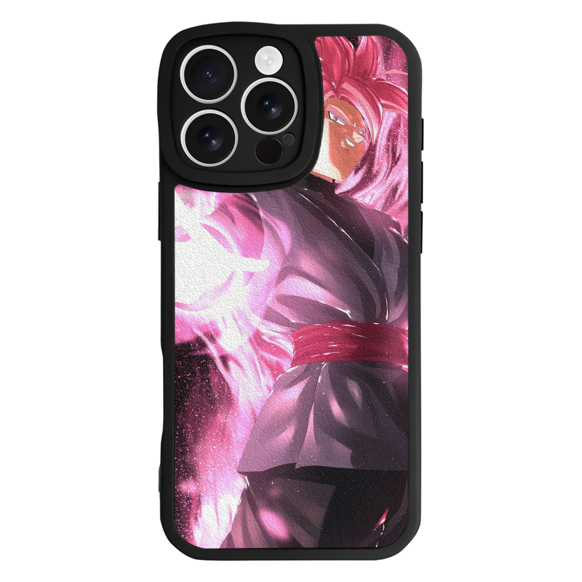 （画像用） ドラゴンボール DRAGON BALL 【iPhone 16シリーズ対応】シリコンスマホケース（レザー調） 材質：シリコン